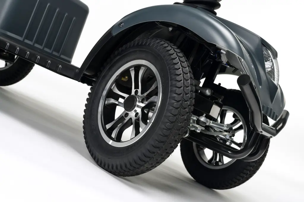 Carpo 2 SE - Umbra grey - Frontwheel detail.webp