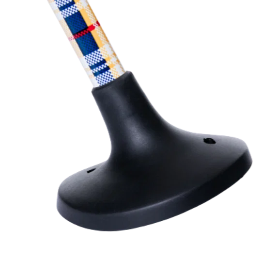Separate walking stick foot
