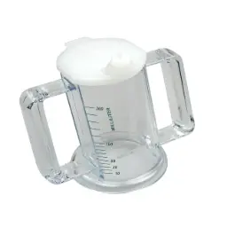 237 ml - transparent avec indication de mesure en ml