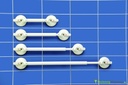 Extendable wall bracket on suction cup