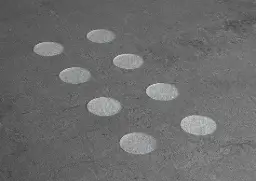 Transparent - round diameter 3.5 cm (per 32)