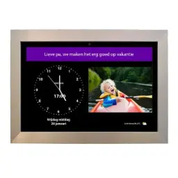 DayClock10-Generations Black with titanium frame