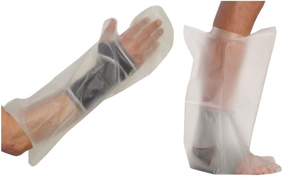Waterdichte beschermhoes gips