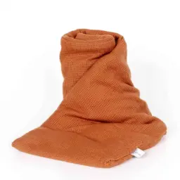 Janneke's warmtesjaal - cognac