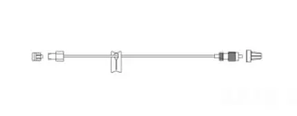 Roterende Drukverlenging Spuitpomp 100 cm | Luer – Zak van 25 stuks