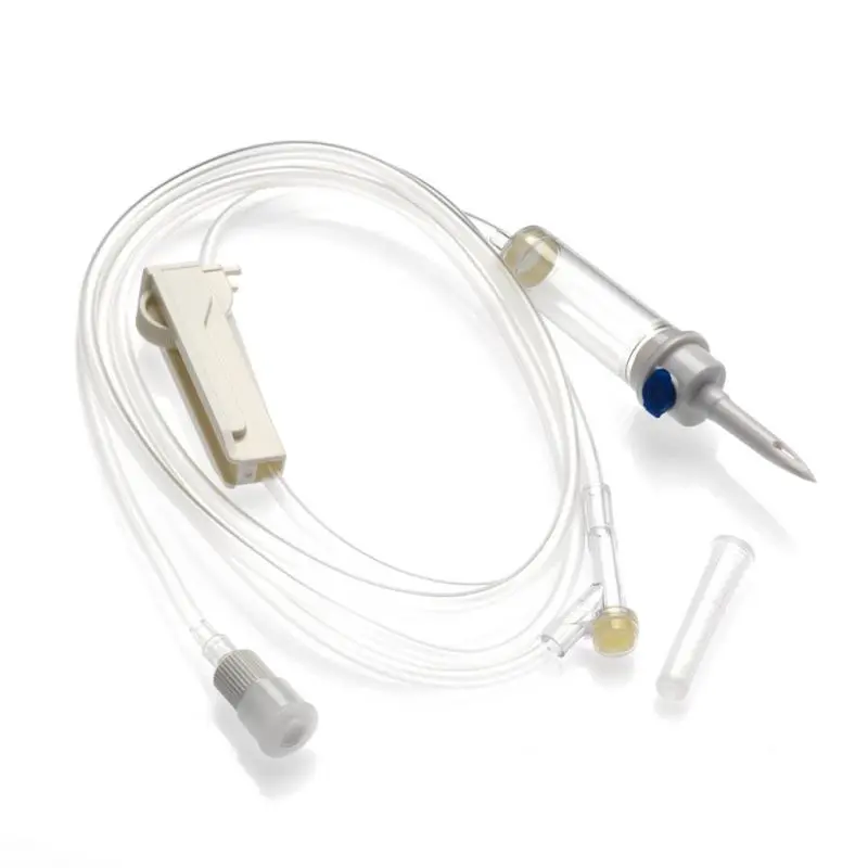 Infusieset met Y-Aansluiting | Roteerbare Luer-Lock – Zakje van 25