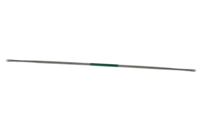 Steriele Inox Knopsonde 14 cm + Non-Woven Kompres