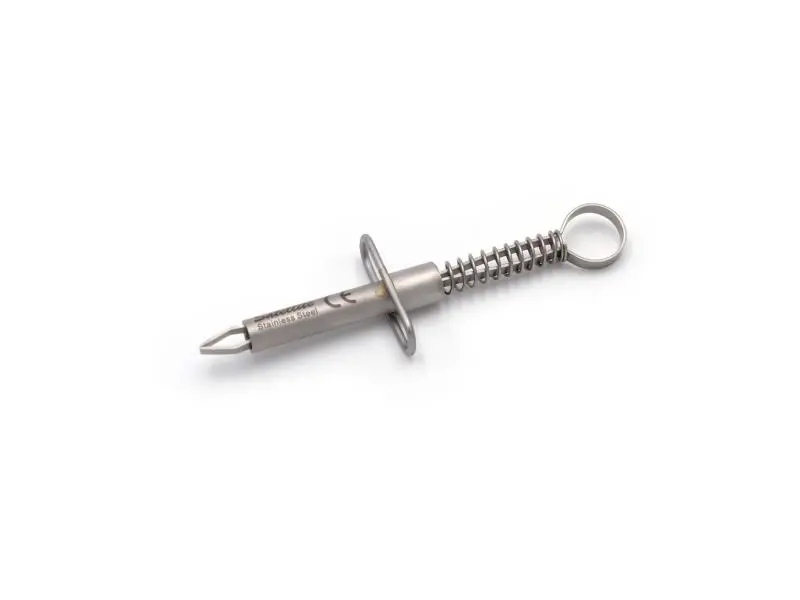 Tekenpincet 8 cm – Roestvrij Staal