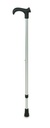 Walking stick with hard Derby handle