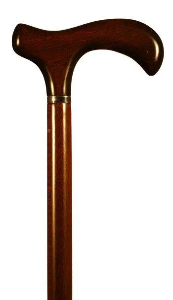 Finna walking stick, fixed height, standard handle, beech