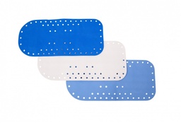 Badmat 75 x 35 cm - Blauw