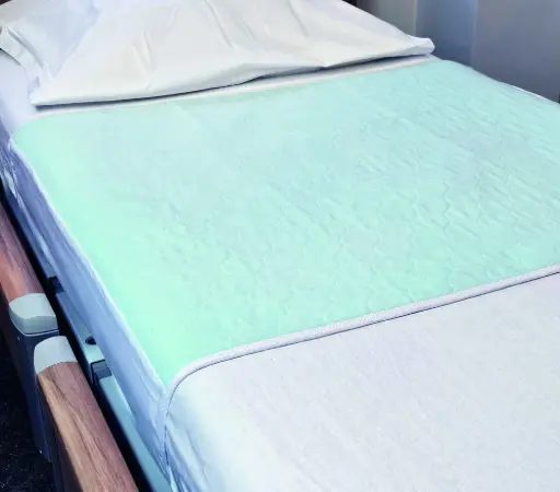 Bedonderlegger zonder instopstroken 75 x 90 cm – Herbruikbare incontinentie onderlegger 