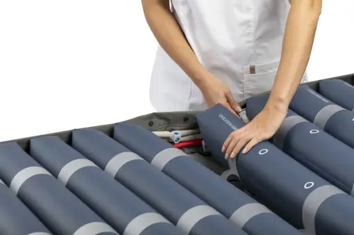Wisseldruk matras met pomp (huur/week)