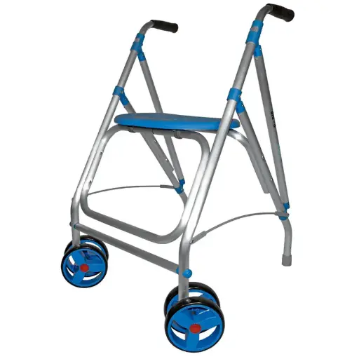 Rollator met 2 Zwenkwielen Ara-D – Ultralichte en wendbare rollator