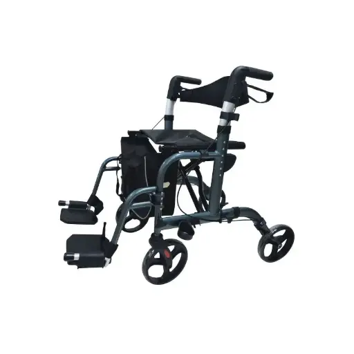 Rollator-Rolstoel Neo Global – 2-in-1 rollator en transferstoel