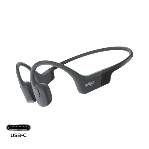 Shokz Openrun USB-C Hoofdtelefoon Zwart
