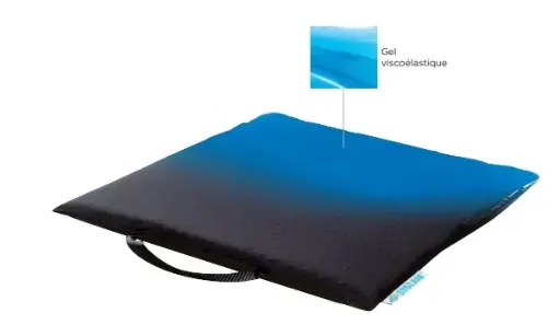 Polyform Gelkussen – Comfortabel rolstoel zitkussen met visco-elastische gel