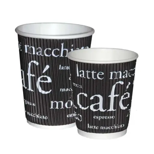 Koffiebekers 20 cl | 3-wandig Kartonnen Wegwerpbekers (25 Stuks)