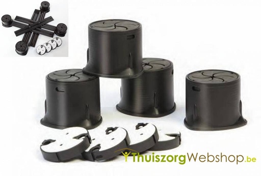 Meubelverhogers 3,8 tot 10 cm
