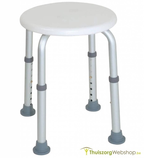 Chaise de douche économique avec siège rond