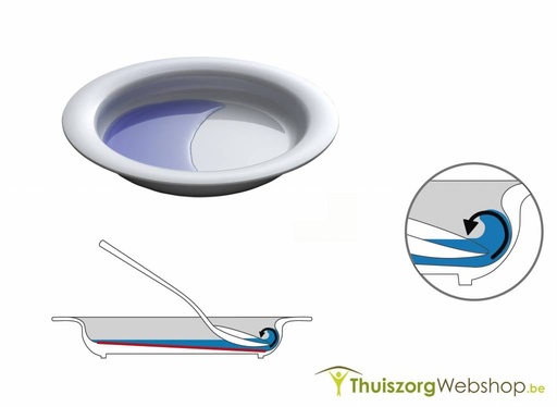 Asymmetrical plate Ornamin Vital