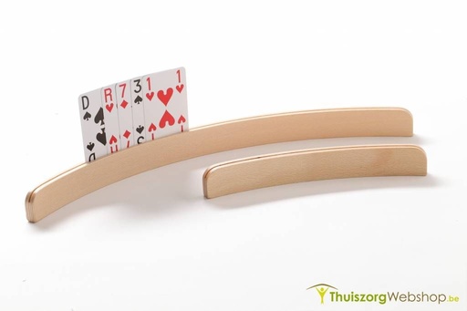 Porte-cartes à jouer en bois de luxe