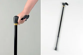 Wandelstok met anatomisch handvat 