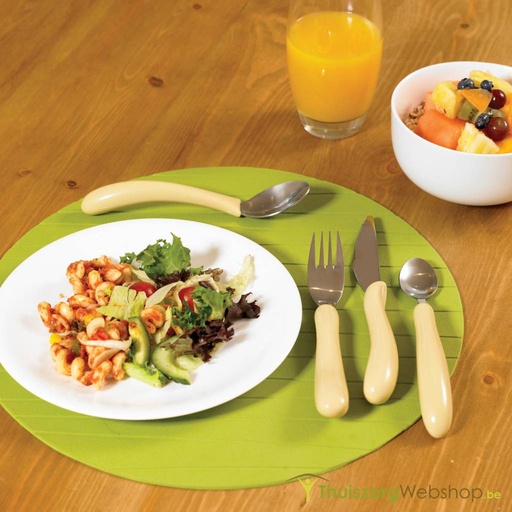 Customized cutlery with anatomical handle