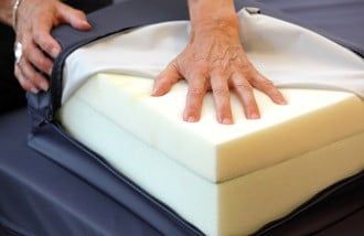 Mattress memory foam visco with inco cover - 200 x 90 x15 cm