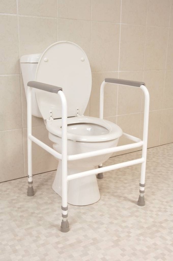 Toiletkader wit