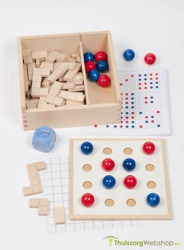 Combinatie legspel met Wilde Dobbelsteen