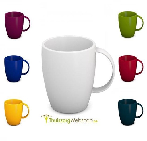 Rounded handle cup with 1 handle