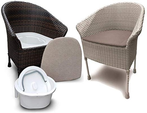 Luxe toiletstoel/zetel Wulton