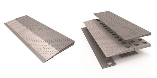 Modulaire drempelhulp in kunststof 
