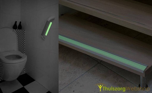 Lichtgevende veiligheidstrips