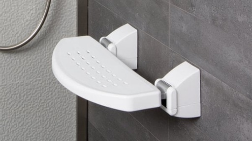 Compacte douchezit voor muurbevestiging 