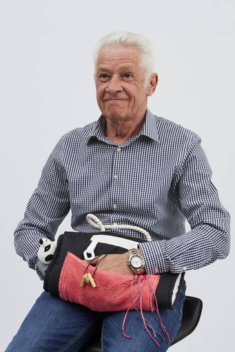 Belevingsmuff met handvat