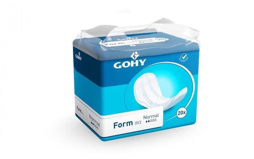 Form "Normal" blauw  4 x 20 stuks