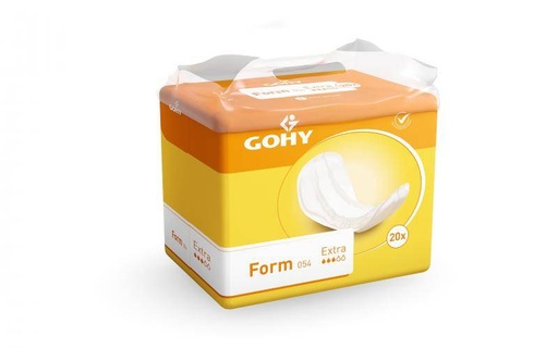 Form "Extra" geel 4 x 20 stuks