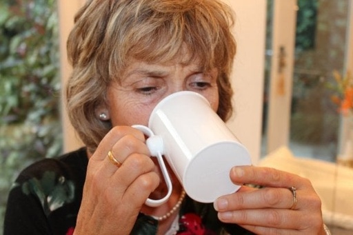 Tremor drinkbeker met draaibaar handvat