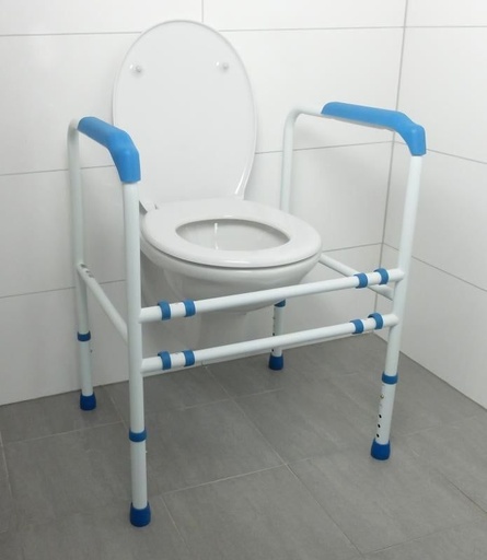 Regelbaar toiletkader