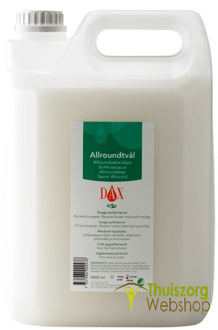 Zachte Dax allround zeep voor het lichaam - bidon van 5 liter