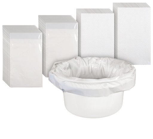 Toiletemmer zakken
