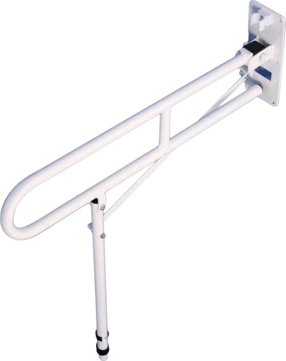 Support de WC escamotable avec pied de support