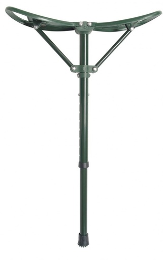 Lichtgewicht aluminium wandelstok met zitje - smalle basis