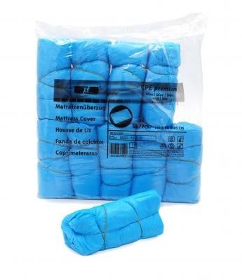 Incontinentie matrashoezen, lichte PVC  met elastiek