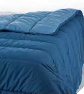 Dekbed met flap, 1 persoon, 150 x 220 cm, tweekleurig