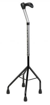Metalen wandelstok