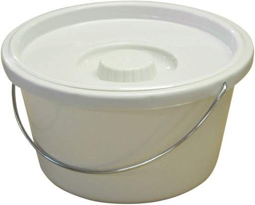 7,5L Commode-emmer en deksel