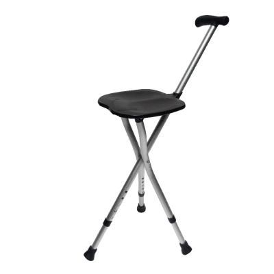 Wandelstok met zitje (3 pikkel)